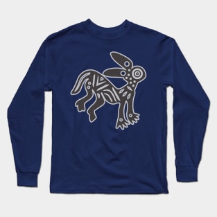 Pre-Hispanic rabbit from Veracruz Long Sleeve T-Shirt